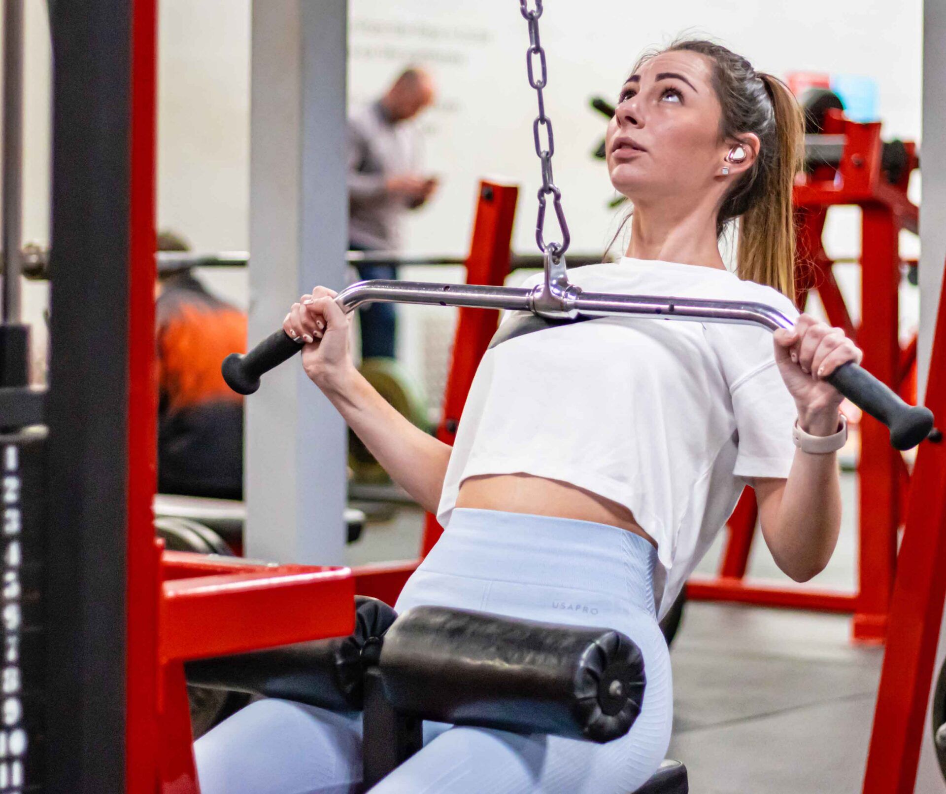 Member training at RP Fitness Cambridge gym